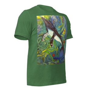 Alternative view of T-Shirt - Humpback With 2 Silver Stars